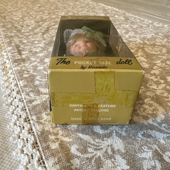 Vintage 1966 Mini Doll ‘Pee Wee’ Pocket Size with original box, removable hat - Picture 14 of 16
